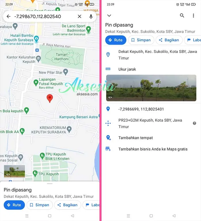 Cara Menandai Lokasi Di Google Map Dengan HP Android Dan PC