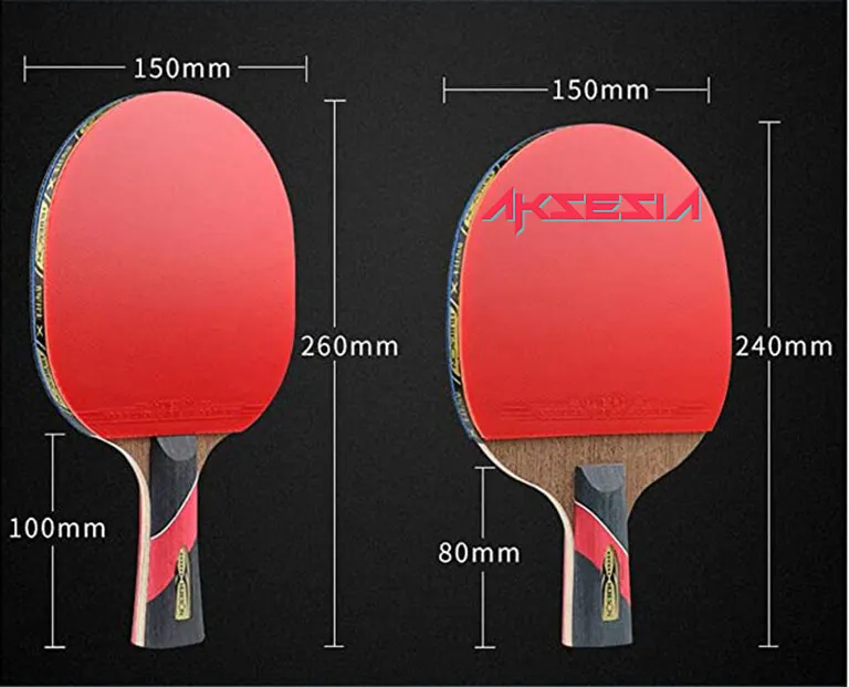 Gambar Bet/Raket Tenis Meja Beserta Keterangannya